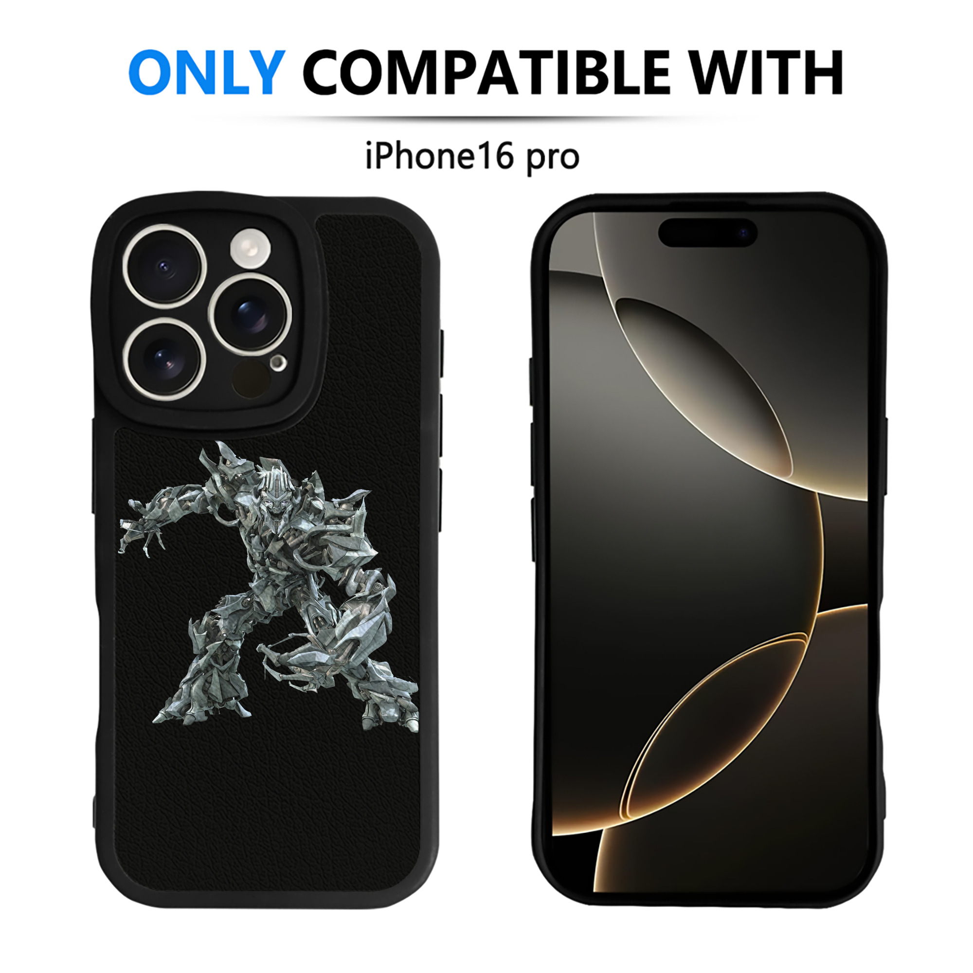 （画像用）  【iPhone 16シリーズ対応】シリコンスマホケース（レザー調） 材質：シリコン